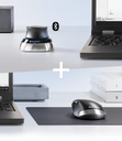 3Dconnexion - SpaceMouse ® Wireless Kit 2 (3DX‑700136) – Navegación 3D inalámbrica, receptor USB, cargador USB‑C, compacto y profesional