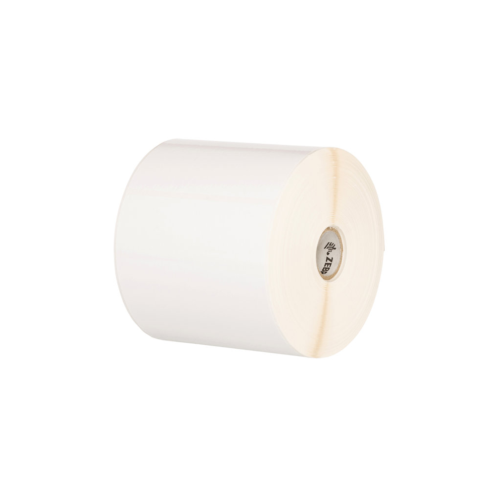 Label, Polyester, 2x0.375in (50.8x9.5mm); TT, Z-Ultimate 3000T White, High Performance Coated, Permanent Adhesive, 3in (76.2mm) core, 10000/roll, 4/box, Plain