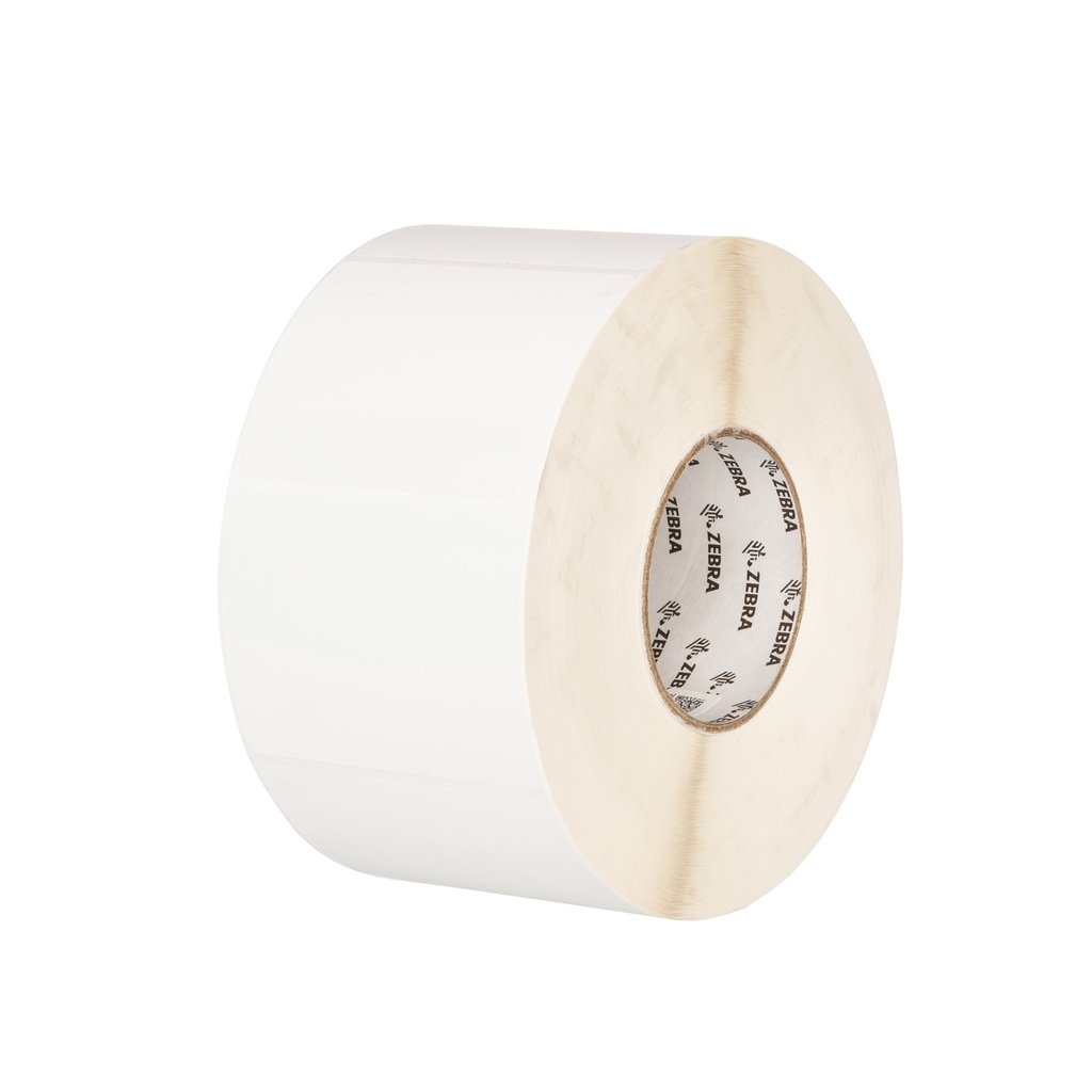 Label, Polyester, 3x1in (76.2x25.4mm); TT, Z-Ultimate 4000T White, High Performance Coated, Permanent Adhesive, 3in (76.2mm) core, 5240/roll, 4/box, Plain