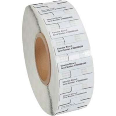 10026764 - ZEBRA - Etiqueta 1.77"x0.51" RFID, T. Térmica. Poliéster Blanco Poliester, para impresora ZT411 RFID Silverline Printer, con adhesivo Permanente. Inlay Silverline Micro II FCC, Antena/ChipMonza R6P. 600/Rollo. Núcleo 3". Diámetro 8". 1 Rollo/caja. Peso por caja 1.81 kg. (copia)