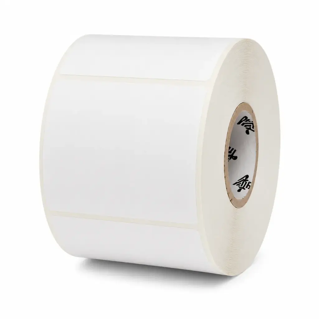 ZIPZET10045210 - ZEBRA - Etiqueta 101.6"x76.2", T. Térmica. Papel Blanco, Z-Essentials 400T, para Impresora Industrial, 2503/Rollo, con adhesivo Permanente, Perf. entre etiq., 1 al paso. Núcleo 3.". Diámetro 7.9". 4 Rollos/caja. Peso por caja 3.72.