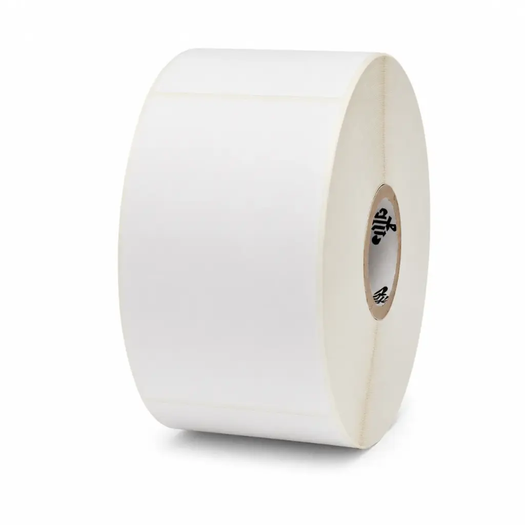 ZIPZET10045217 - ZEBRA - Etiqueta 101.6"x330.2", T. Térmica. Papel Blanco, Z-Essentials 400T, para Impresora Industrial, 594/Rollo, con adhesivo Permanente, Perf. entre etiq., 1 al paso. Núcleo 3.". Diámetro 7.9". 4 Rollos/caja. Peso por caja 3.71.