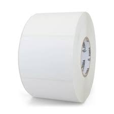 Label, Paper, 4x3in (101.6x76.2mm); TT, Z-Perform 1500T, Coated, Permanent Adhesive, 3in (76.2mm) core, 2000/roll, 4/box, Plain