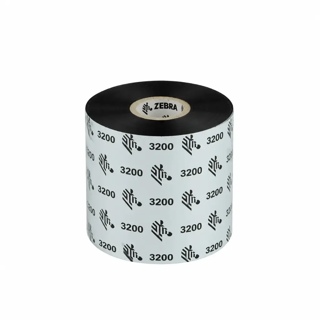 Wax/Resin Ribbon, 60mmx450m (2.36inx1476ft), 3200; High Performance, 25mm (1in) core, 6/box