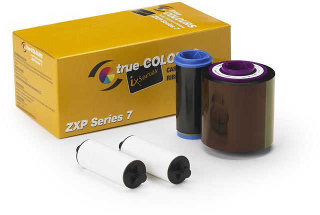 Zebra ix Series color ribbon for ZXP Series 7 YMCKO (250 prints)