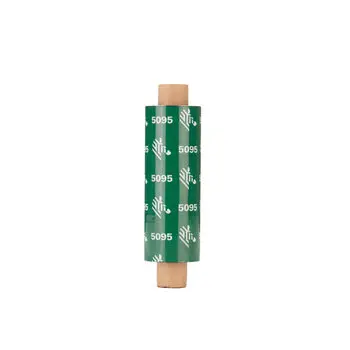Resin Ribbon, 56mmx74m (2.2inx242ft), 5095; High Performance, 12mm (0.5in) core, 12/box