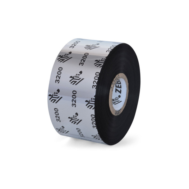 Wax/Resin Ribbon, 40mmx450m (1.57inx1476ft), 3200; High Performance, 25mm (1in) core, 6/box