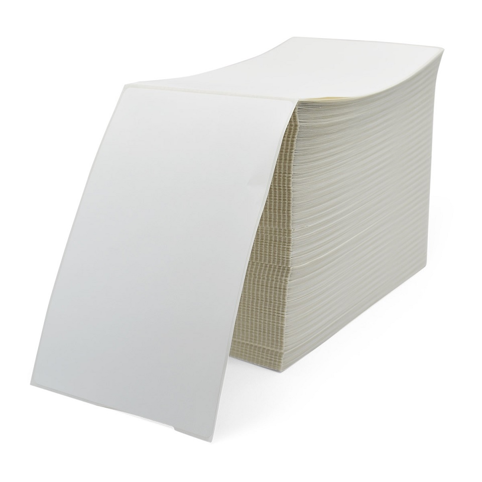 Label, Paper, 4x6in (101.6x152.4mm); TT, Z-Perform 1500T, Coated, Permanent Adhesive, FF core, 2000/roll, 2/box, Plain