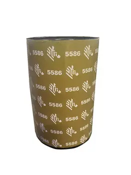 05586GS08407 - Zebra - Ribbon de Cera/Resina, 84mm x 74m (3.31" x 243'), Modelo 5586 Premium para impresoraG-Series de Escritorio. 12 Ribbons/Caja