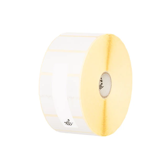 Label, Polyester, 2.75x1.25in (69.9x31.8mm); TT, Z-Ultimate 2000T White, Value Coated, Permanent Adhesive, 3in (76.2mm) core, 4270/roll, 4/box, Plain