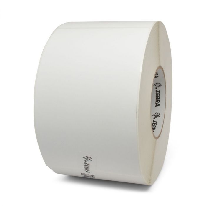 Label, Paper, 4x6.5in (101.6x165.1mm); TT, Coated, Permanent Adhesive, 3in (76.2mm) core, 900/roll, 4/box, Plain