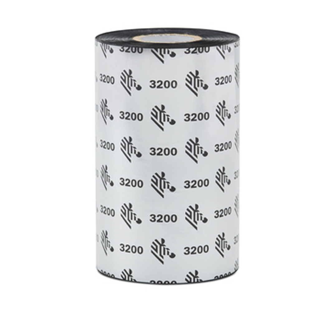 Resin Ribbon, 110mmx74m (4.33inx242ft); Image Lock, 12mm (0.5in) core, 12/box