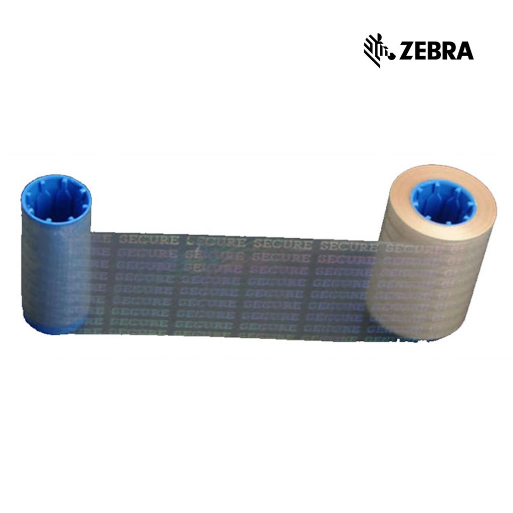 Zebra hand applied peel-n-stick Genuine Secure Hologram laminate, 500 images