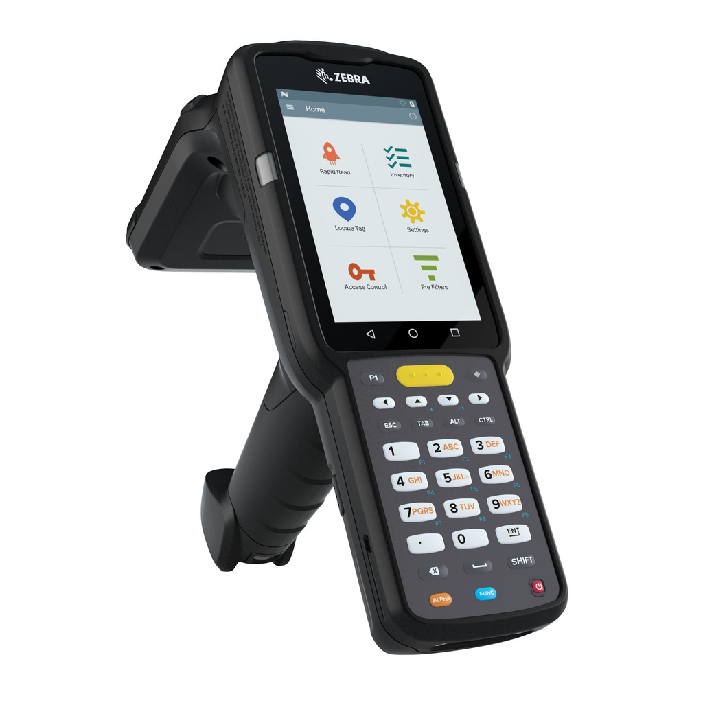 ZEBRA - KIT: MC3330XR UHF RFID GUN, CIRCULAR ANTENNA, SE4770 2D IMAGER 47 KEY, GMS, 4GB RAM / 32GB ROM, SRI LANKA. INCLUDES 1-SLOT CRADLE, POWER SUPPLY, AND DC LINE CORD. COUNTRY SPECIFIC AC LINE CORD REQUIRED.