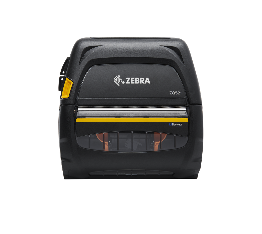 DT Printer ZQ521, media width 4.45/113mm; English/Latin fonts, 802.11ac/Bluetooth 4.1, stnd battery, US/Canada certs
