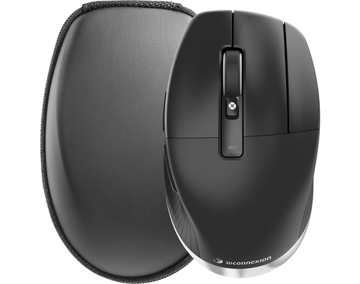 [3DX-700116] 3Dconnexion - CadMouse Pro Wireless (3DX‑700116) – Ratón inalámbrico para CAD, 7 botones, ergonomía profesional