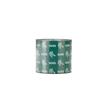[LA05095BK06045] LA05095BK06045 - Zebra - Ribbon de Resina, 60mm x 450m (2.36" x 1476'), Modelo 5095 Alto Rendimiento para impresora Industrial. 6 Ribbons/Caja