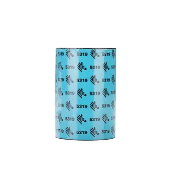 [800132-002] Wax Ribbon, 57mmx74m (2.2inx242ft), 5319; Performance, 12mm (0.5in) core, 12/box