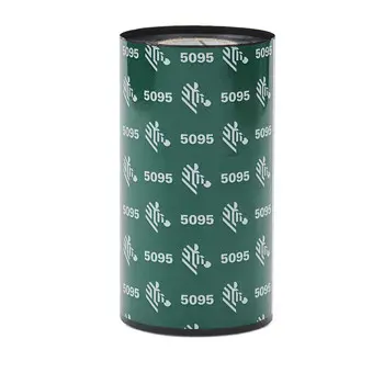 [05095GT08430] 05095GT08430 - Zebra - Ribbon de Resina, 84 mm x 300m (3.31" x 984'), Modelo 5095 Alto Rendimiento para impresoraZD230t, ZD420t, ZD620t and GT800 printers de Escritorio. 24 Ribbons/Caja